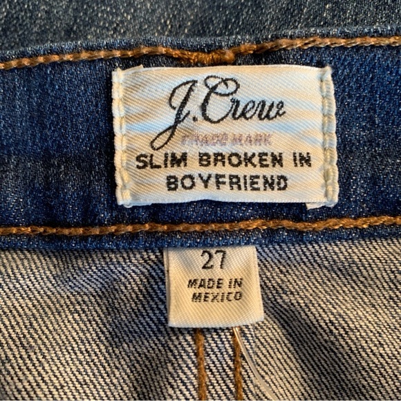 J.Crew Slim Broken-In Boyfriend Jeans - Picture 7 of 9